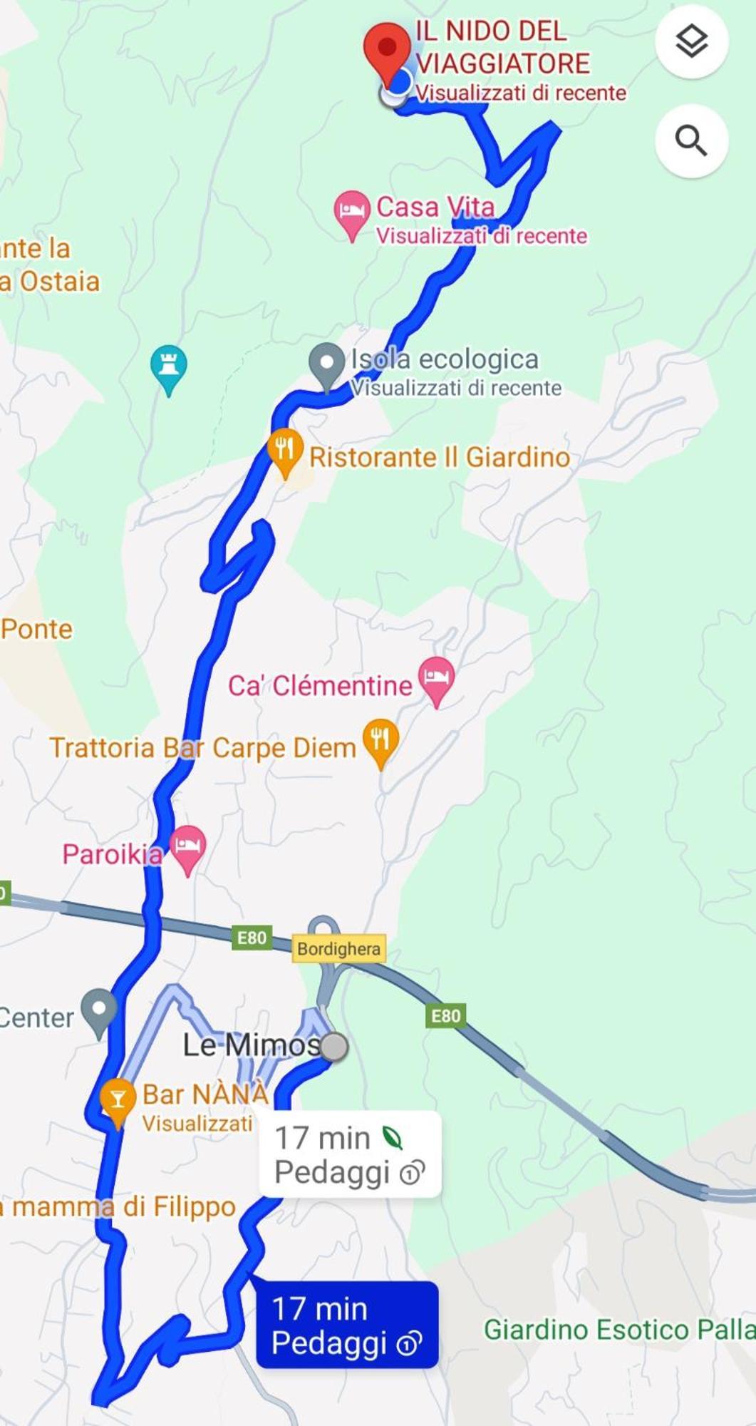 Il Nido Del Viaggiatore Vallebona Экстерьер фото